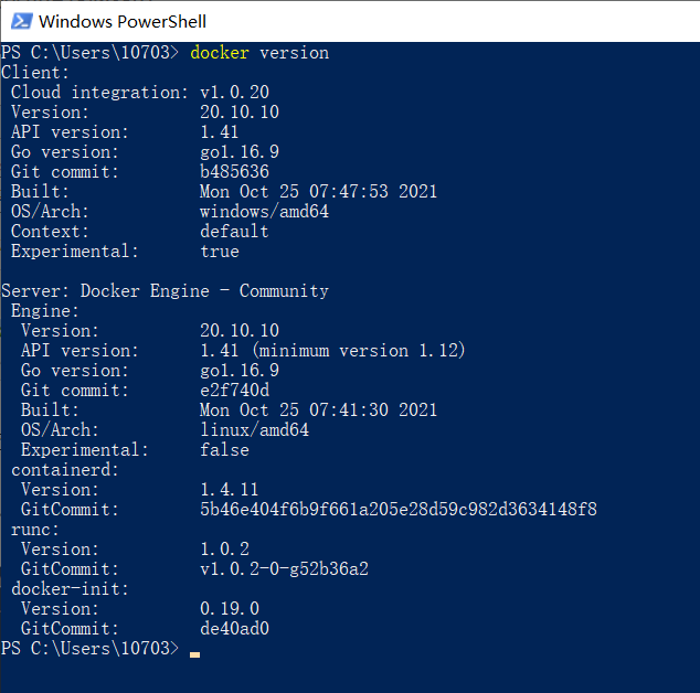 Windows10 Docker安装详细教程 - 图14