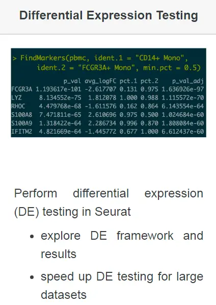 Seurat包学习笔记（九）：Differential expression testing - 图1