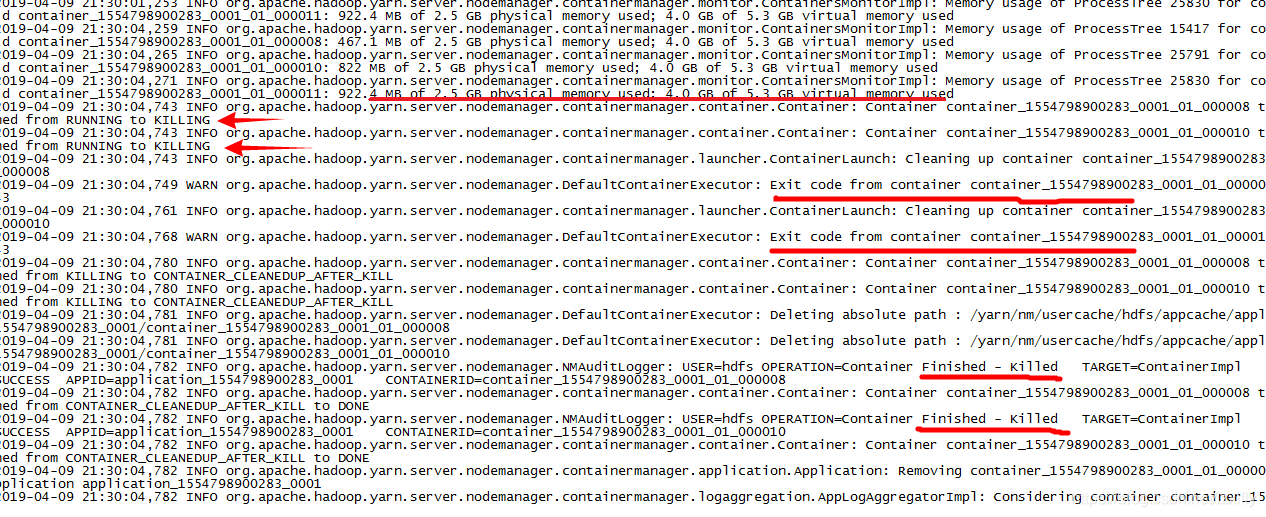 Yarn-NodeManager堆内存不足导致Container被杀 - 图5