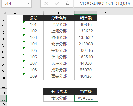 vlookup函数 - 图13