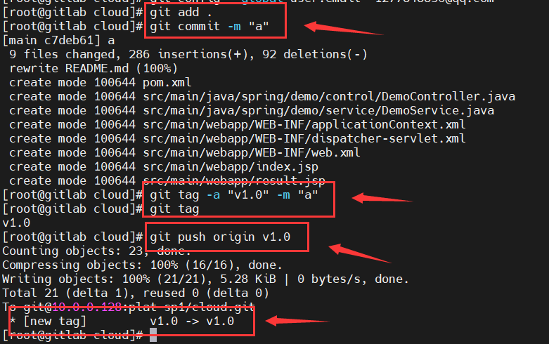 jenkins gitlab tomcat参数化部署流程 - 图74