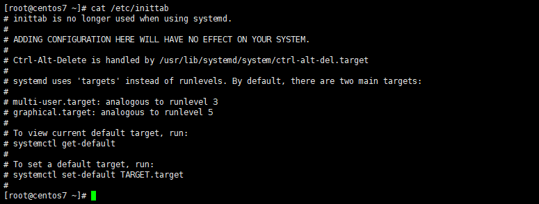 查看 CentOS 7 的运行级别.png