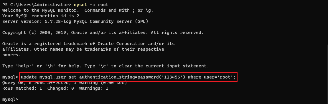 修改root账户的密码为123456.png