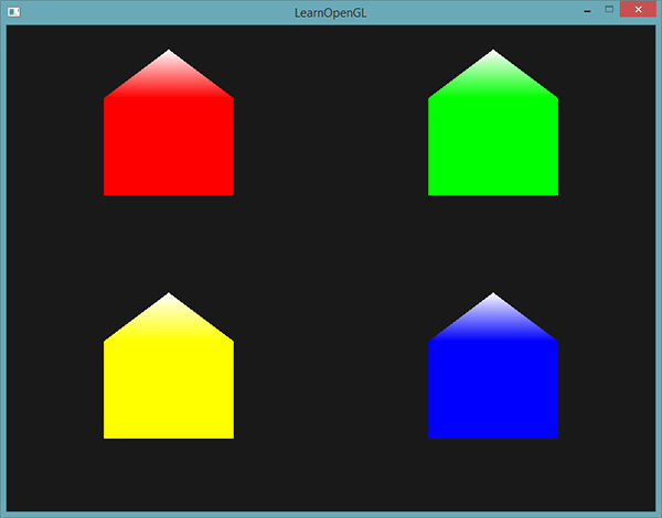 OpenGL_几何着色器（Geometry Shader） - 图1