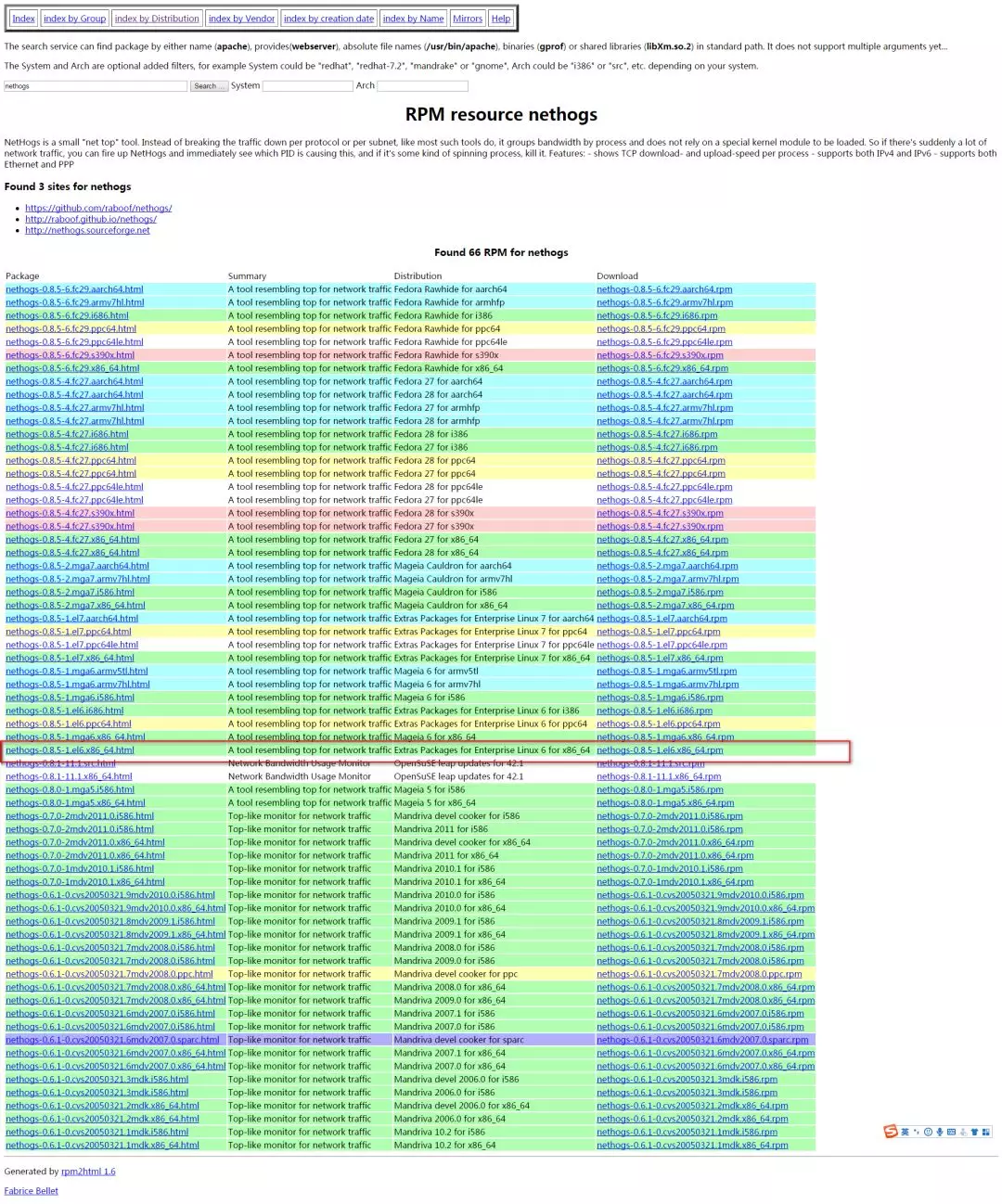 Linux网络流量监控工具nethogs - 图3