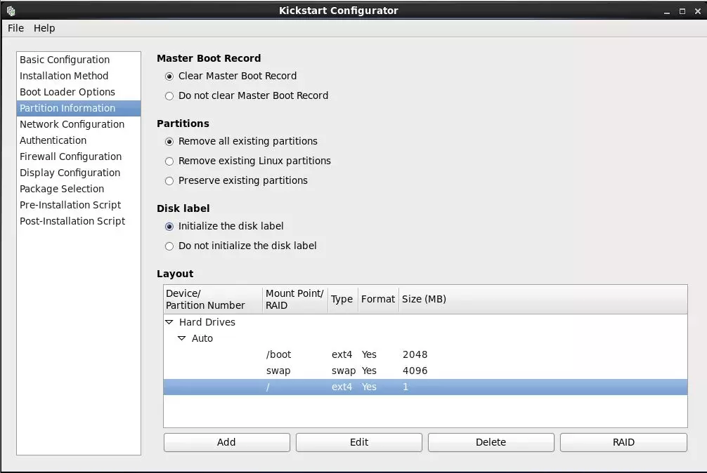 PXE Kickstart实现无人值守自动化安装CentOS系统 - 图9