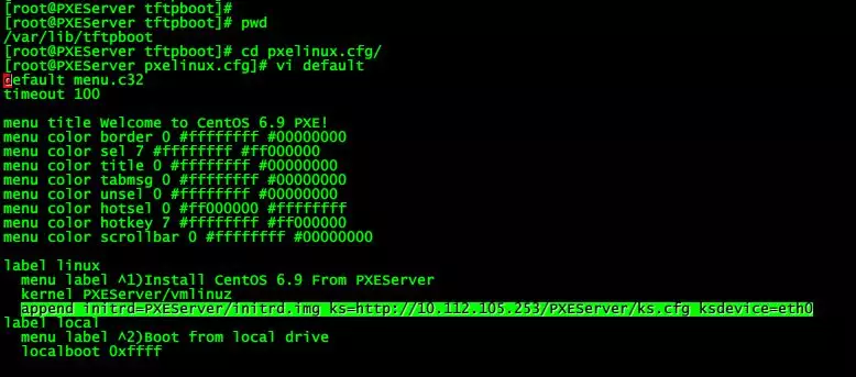 PXE Kickstart实现无人值守自动化安装CentOS系统 - 图22
