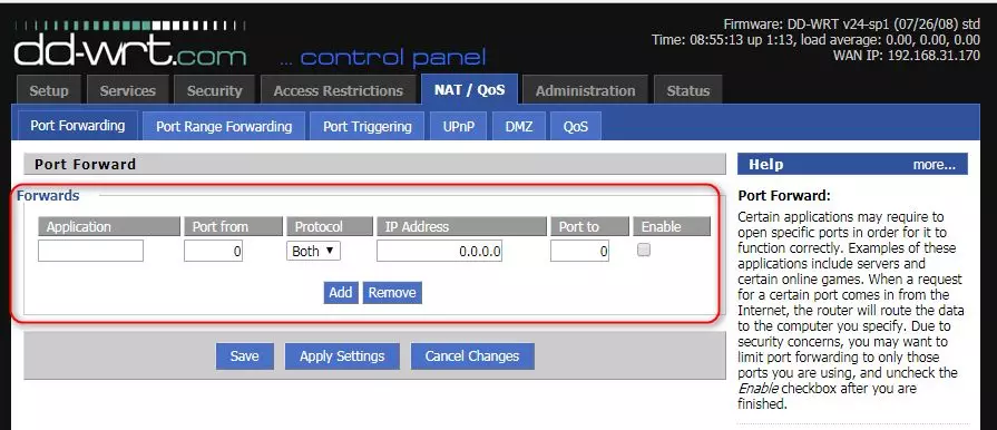 VMware虚拟机上安装 x86版本DD-WRT - 图21