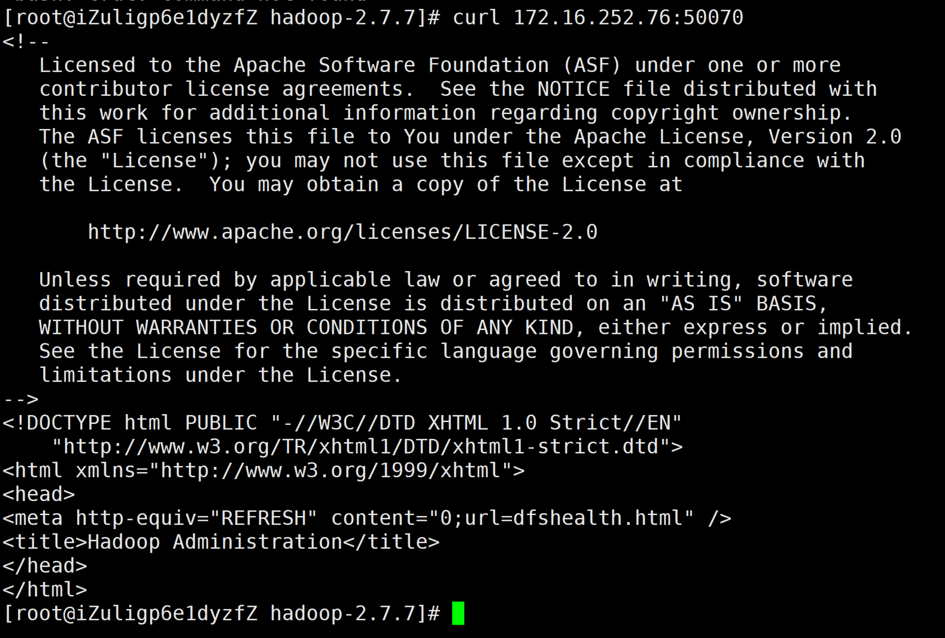 Hadoop运行模式-单例/伪分布式 - 图6