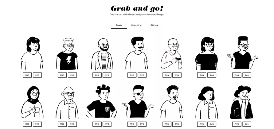 16 个免费插画资源网站 - 图13