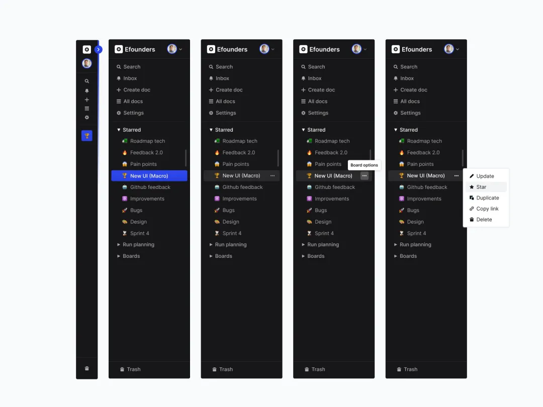 Sidebar Dashboard Menu by Jeremy Jones