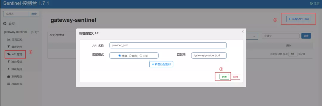 Spring Cloud Gateway 整合阿里 Sentinel网关限流实战 - 图5