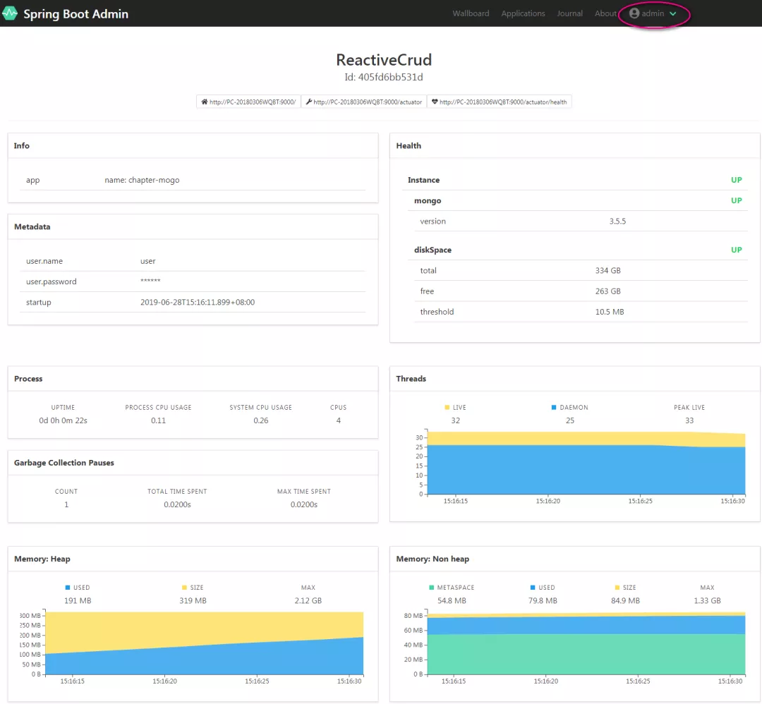 SpringBoot实现Actuator端点可视化监控 - 图5