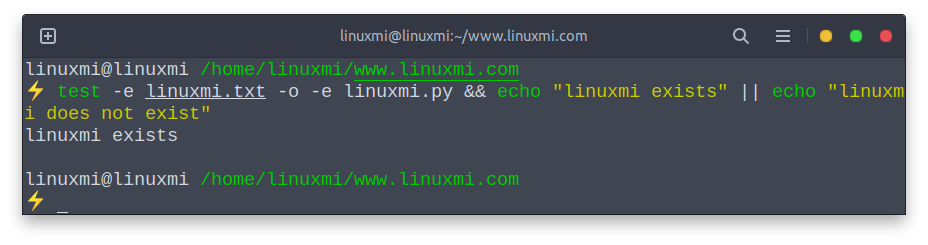 Linux test 命令 - 图10