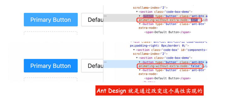 CSS 实现按钮点击动效的效果 - 图2