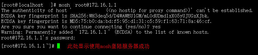 使用mosh连接Linux服务器 - 图1