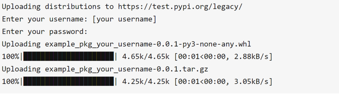 Python如何打包自己的库到 PYPI(可通过pip安装) - 图3