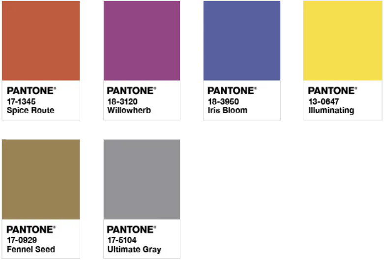 2021-Pantone发布双流行色：亮丽黄和极致灰 - 图29