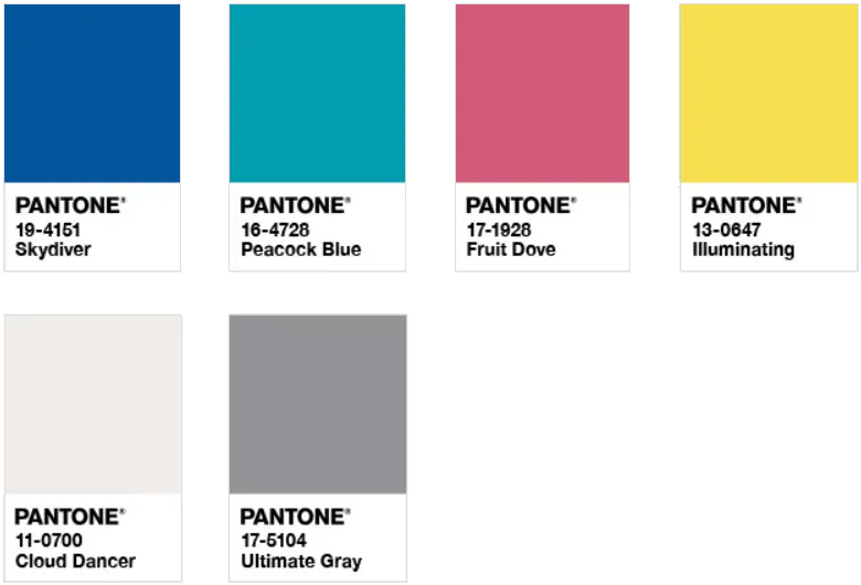 2021-Pantone发布双流行色：亮丽黄和极致灰 - 图25