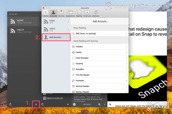 盘点2019年MacOS上5款值得关注的RSS阅读工具 - 图3