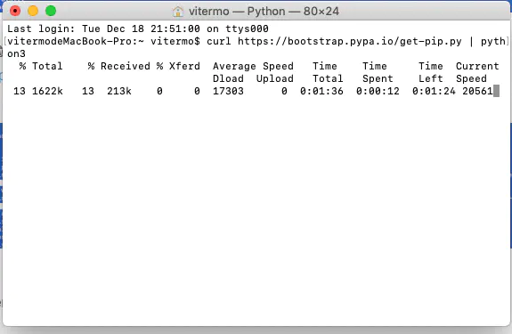 mac python3的pip，brew安装 - 图1