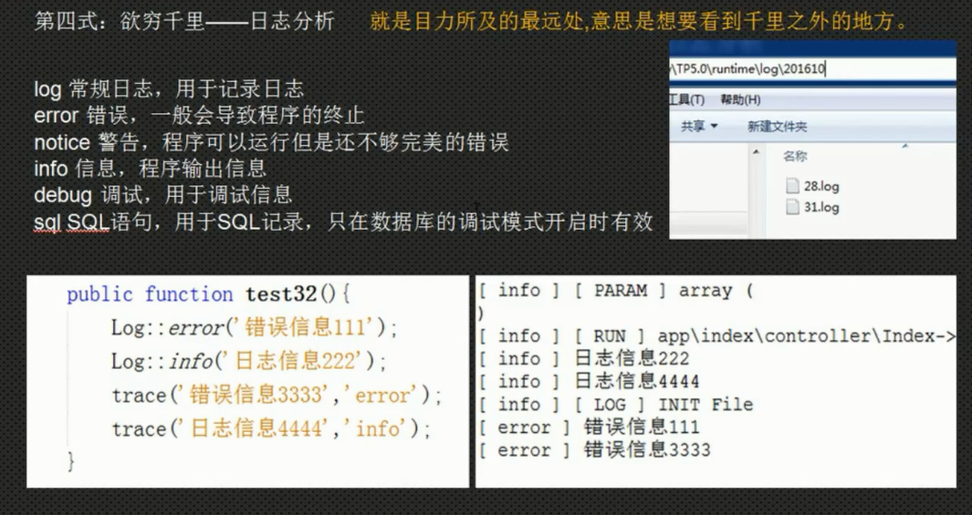 TP5.0 调试和日志 - 图5
