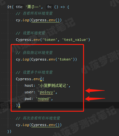 Cypress系列（92）- Cypress.env 命令详解 - 图5