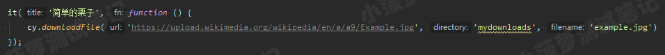 Cypress系列（99）- cypress-downloadfile 插件, downloadFile() 命令详解 - 图1
