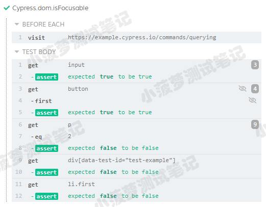 Cypress系列（93）- Cypress.dom 命令详解 - 图14