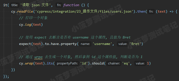 Cypress系列（94）- readFile() 命令详解 - 图3