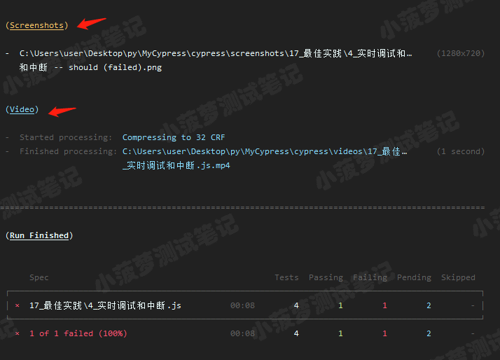 Cypress系列（60）- 运行时的截图和录屏，screenshot() 命令详解 - 图1