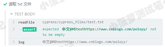 Cypress系列（94）- readFile() 命令详解 - 图2