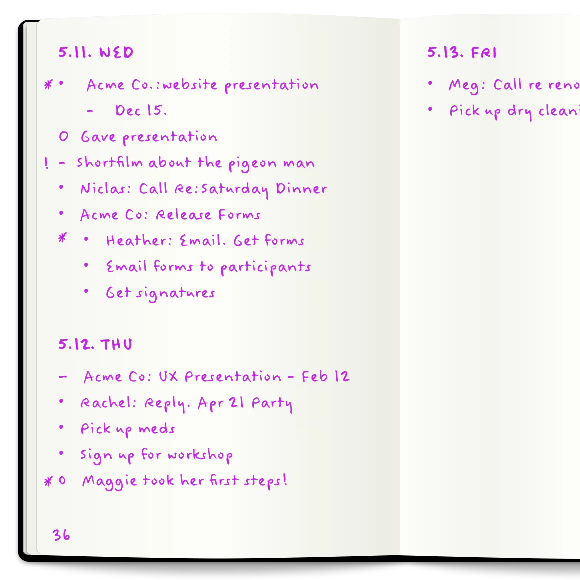 写给程序员的子弹笔记指南 ｜ Bullet journal guide for the programmer - 图6