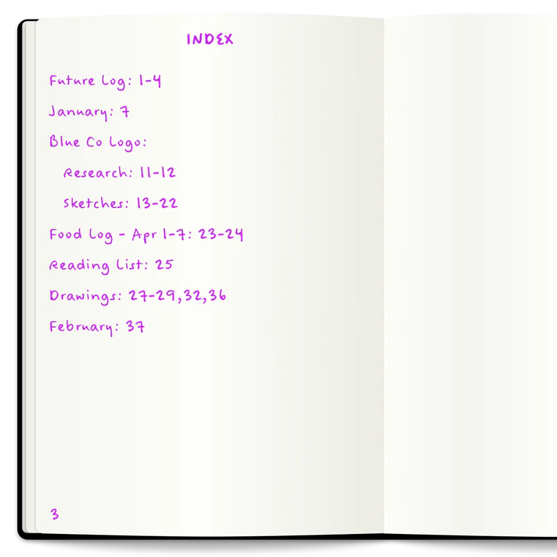 写给程序员的子弹笔记指南 ｜ Bullet journal guide for the programmer - 图7