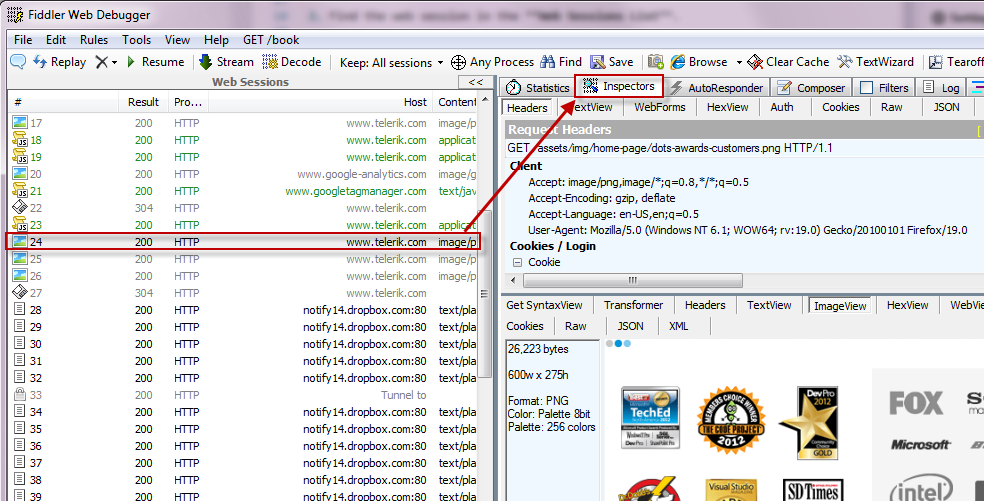 2.Examine Web Traffic(检查Web流量) - 图3