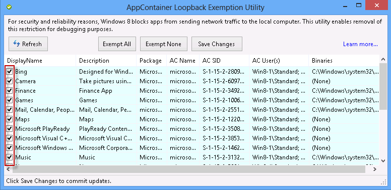 16.Configure Fiddler for Windows 8 Metro-style applications(为来自Windows8Metro风格应用程序配置Fiddler) - 图2