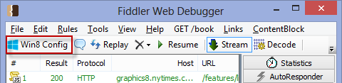 16.Configure Fiddler for Windows 8 Metro-style applications(为来自Windows8Metro风格应用程序配置Fiddler) - 图1