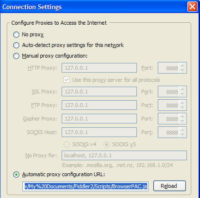 3.Configure Browsers for Fiddler(为Fiddler配置浏览器) - 图3