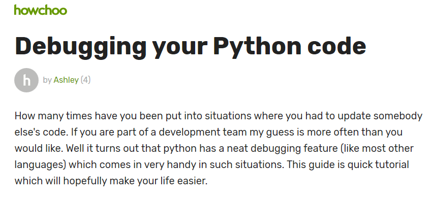 Python debug - 图2