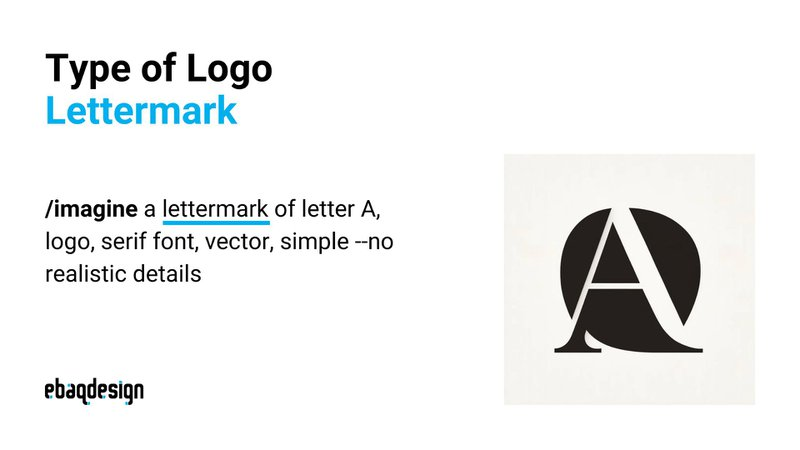 / 想象一下一个字母 A 的字母标志，徽标，衬线字体，矢量，简单 - 没有逼真的细节。