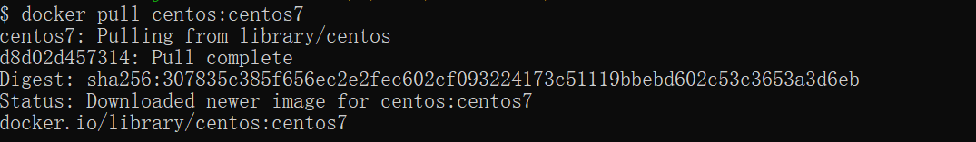 Docker 安装 CentOS - 图3