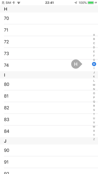 iOS造轮子 - UITableView字母索引条 - 图2