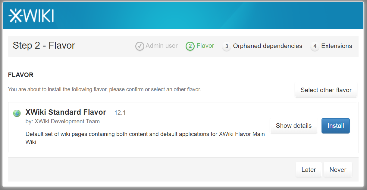 安装Xwiki知识管理平台 - 图6