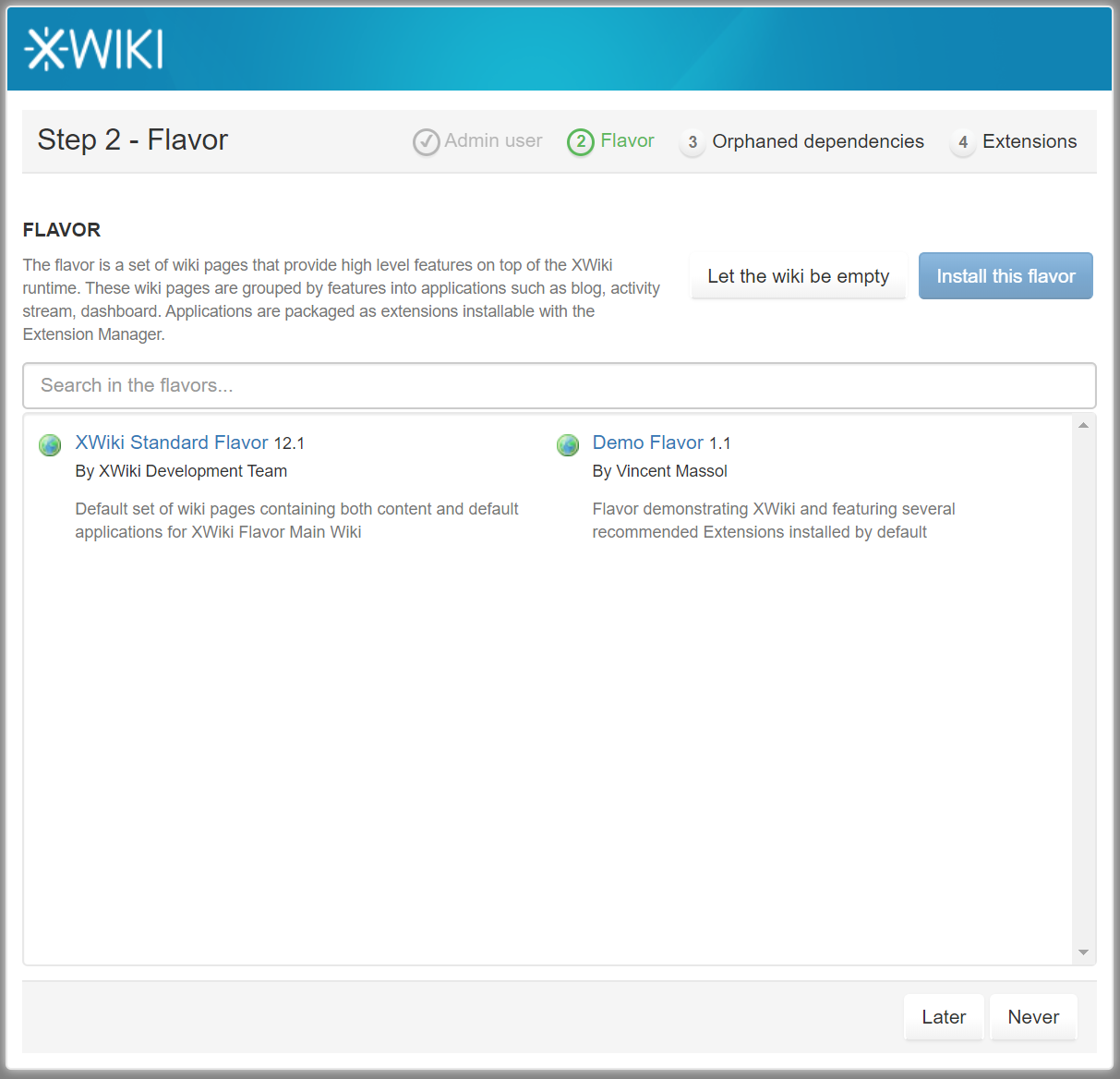 安装Xwiki知识管理平台 - 图5