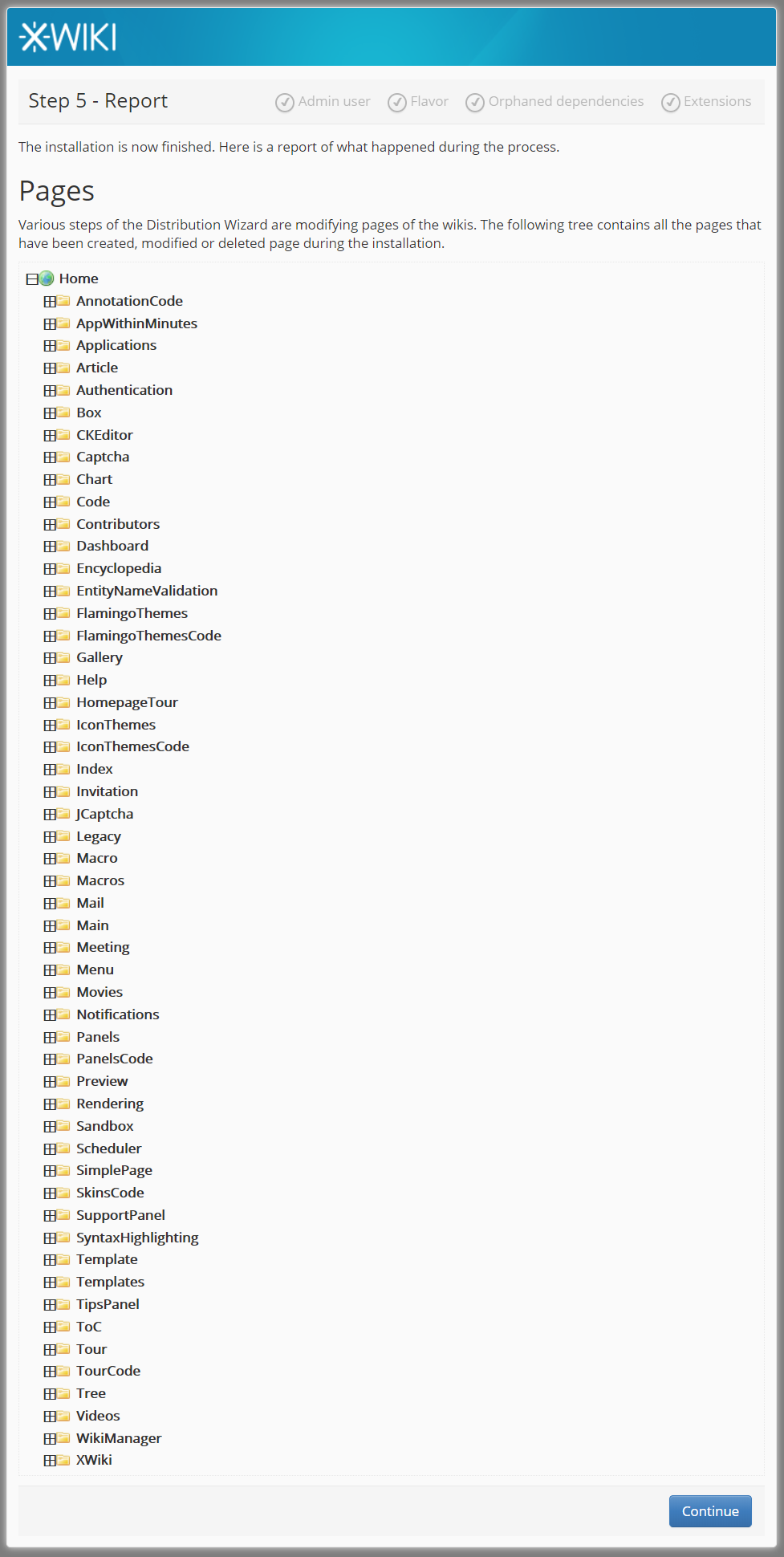 安装Xwiki知识管理平台 - 图9