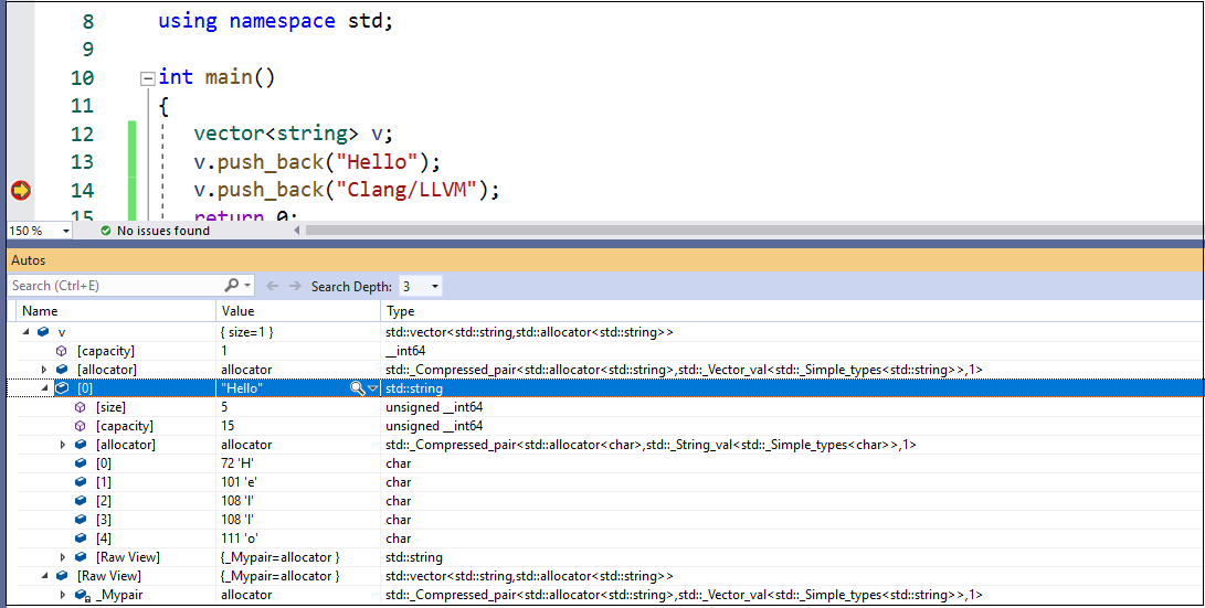 Visual Studio 项目中的 Clang/LLVM 支持 - 图4