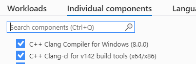 Visual Studio 项目中的 Clang/LLVM 支持 - 图1