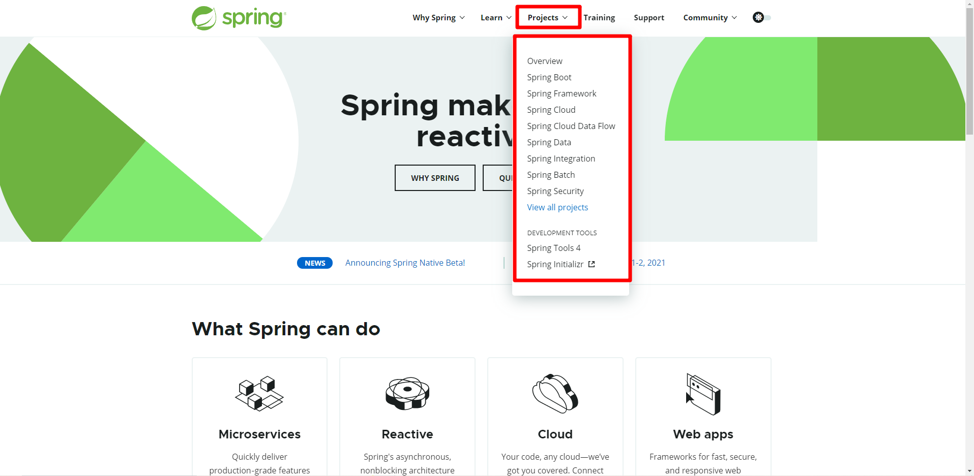 了解 SpringBoot 的官方站点和文档 - 图2