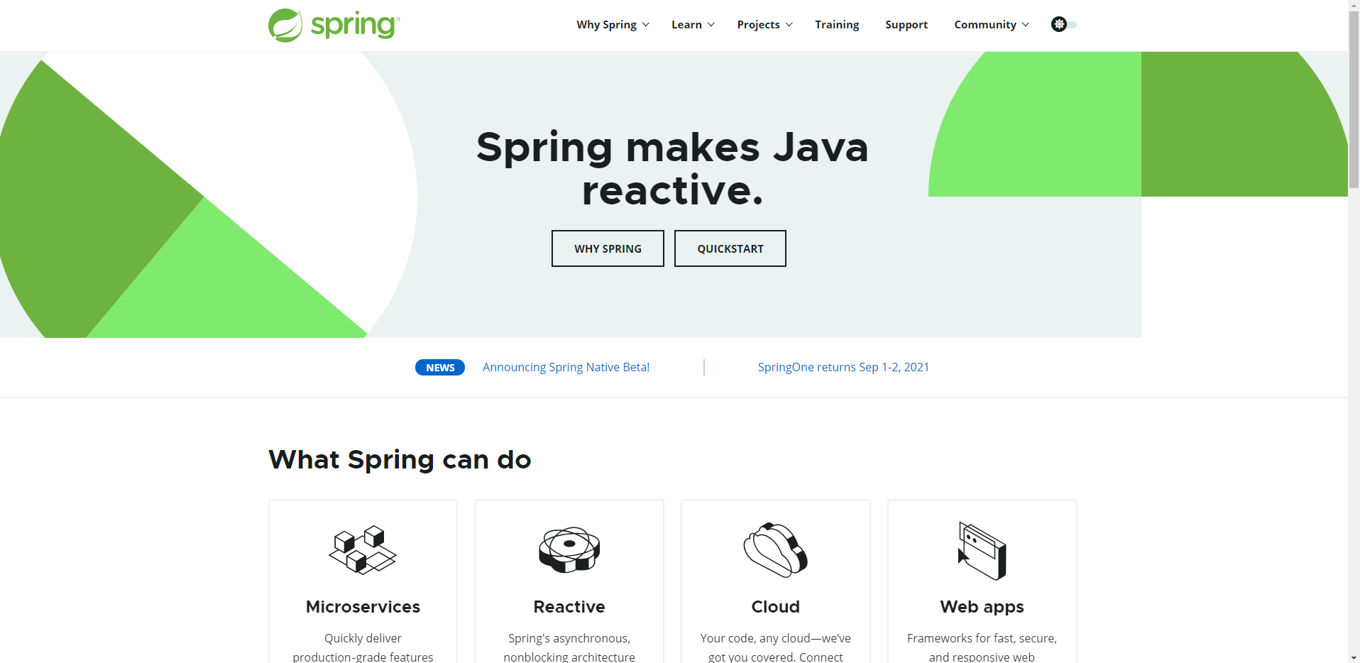 了解 SpringBoot 的官方站点和文档 - 图1