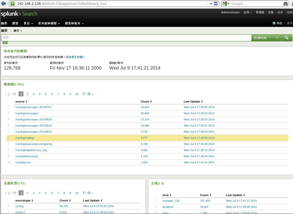 Splunk - 日志分析软件 - 图6